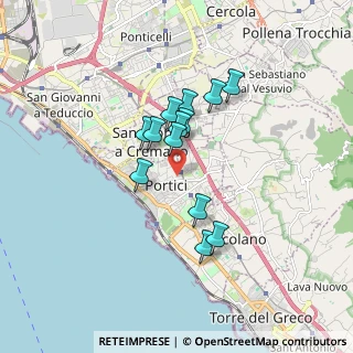 Mappa Via Diaz Armando, 80055 Portici NA, Italia (1.41)