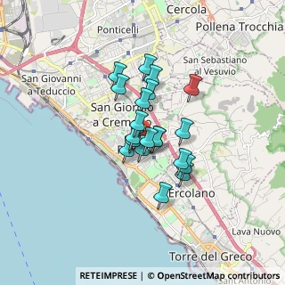 Mappa Via Diaz Armando, 80055 Portici NA, Italia (1.212)