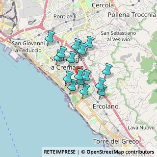 Mappa Via Diaz Armando, 80055 Portici NA, Italia (1.25588)