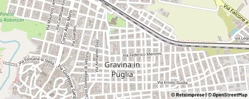 Mappa Gravina in Puglia
