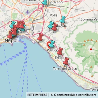 Mappa Via Cristoforo Colombo, 80055 Portici NA, Italia (5.742)