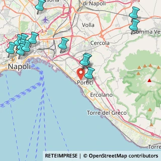Mappa Via Cristoforo Colombo, 80055 Portici NA, Italia (6.17214)