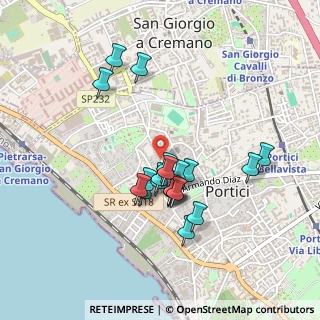 Mappa Via Cristoforo Colombo, 80055 Portici NA, Italia (0.4195)