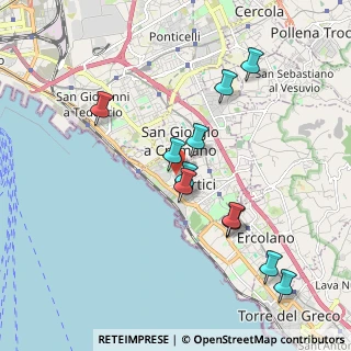 Mappa Via Cristoforo Colombo, 80055 Portici NA, Italia (2.02545)