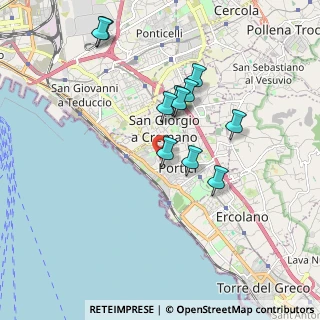 Mappa Via Cristoforo Colombo, 80055 Portici NA, Italia (1.79545)