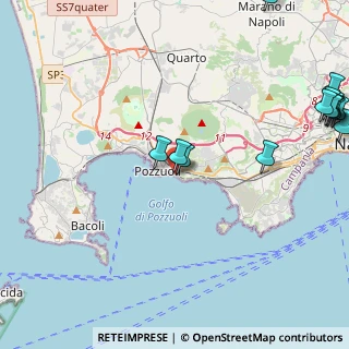 Mappa Via G. Chiaro, 80078 Pozzuoli NA, Italia (6.60643)