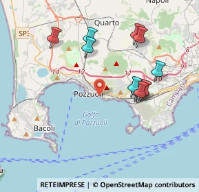 Mappa Via G. Chiaro, 80078 Pozzuoli NA, Italia (3.96909)