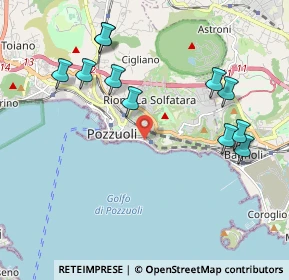 Mappa Via G. Chiaro, 80078 Pozzuoli NA, Italia (2.33364)