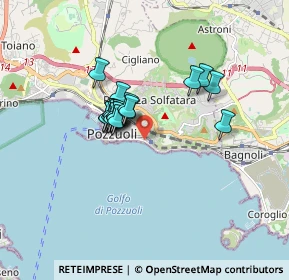 Mappa Via G. Chiaro, 80078 Pozzuoli NA, Italia (1.2585)