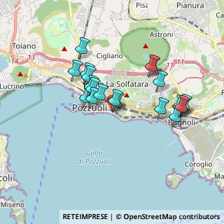 Mappa Via G. Chiaro, 80078 Pozzuoli NA, Italia (1.723)