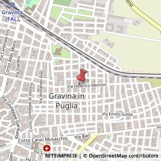 Mappa Via battisti cesare, 70024 Gravina in Puglia, Bari (Puglia)