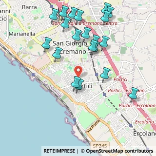 Mappa Via Addolorata, 80055 Portici NA, Italia (1.2365)