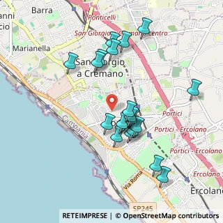 Mappa Via Addolorata, 80055 Portici NA, Italia (0.9505)