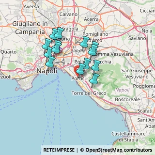 Mappa Via Addolorata, 80055 Portici NA, Italia (6.25786)