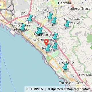 Mappa Via Addolorata, 80055 Portici NA, Italia (2.0025)