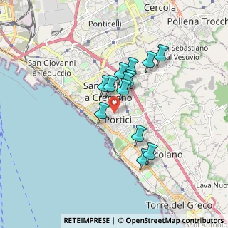 Mappa Via Addolorata, 80055 Portici NA, Italia (1.43615)