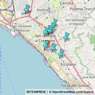 Mappa Via Addolorata, 80055 Portici NA, Italia (1.73818)