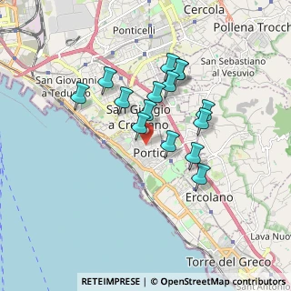 Mappa Via Addolorata, 80055 Portici NA, Italia (1.58)