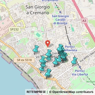 Mappa Via Addolorata, 80055 Portici NA, Italia (0.493)