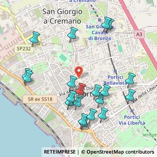 Mappa Via Addolorata, 80055 Portici NA, Italia (0.617)