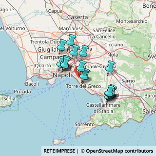 Mappa Via Re Vittorio Emanuele II, 80055 Portici NA, Italia (11.7055)