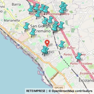 Mappa Via Re Vittorio Emanuele II, 80055 Portici NA, Italia (1.23)