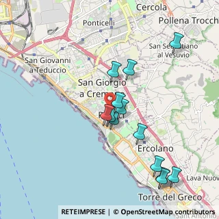 Mappa Via Re Vittorio Emanuele II, 80055 Portici NA, Italia (2.06154)