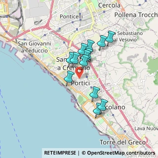 Mappa Via Re Vittorio Emanuele II, 80055 Portici NA, Italia (1.42154)