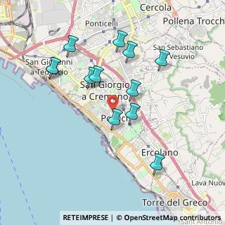 Mappa Via Re Vittorio Emanuele II, 80055 Portici NA, Italia (2.00417)