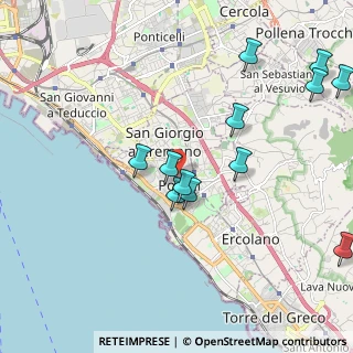 Mappa Via Re Vittorio Emanuele II, 80055 Portici NA, Italia (2.3775)