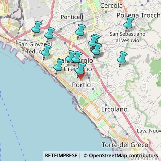 Mappa Via Re Vittorio Emanuele II, 80055 Portici NA, Italia (1.96786)