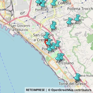Mappa Via Re Vittorio Emanuele II, 80055 Portici NA, Italia (2.738)