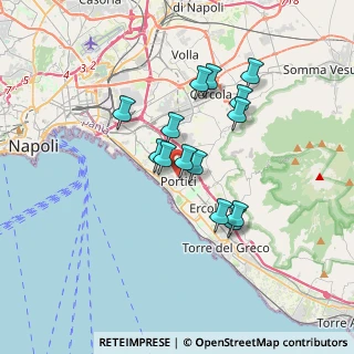 Mappa Via Re Vittorio Emanuele II, 80055 Portici NA, Italia (3.04714)