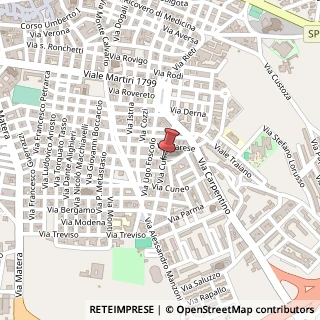 Mappa Via Cufra, 17C, 70022 Altamura, Bari (Puglia)