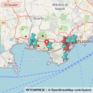 Mappa Via Scarfoglio, 80125 Napoli NA, Italia (3.60091)