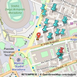 Mappa Via Francesco Morosini, 80125 Napoli NA, Italia (0.157)