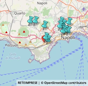 Mappa Via Francesco Morosini, 80125 Napoli NA, Italia (3.4025)