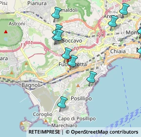 Mappa Via Francesco Morosini, 80125 Napoli NA, Italia (3.364)