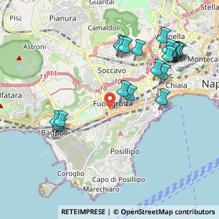 Mappa Via Francesco Morosini, 80125 Napoli NA, Italia (2.5155)