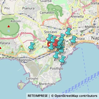 Mappa Via Francesco Morosini, 80125 Napoli NA, Italia (1.09071)