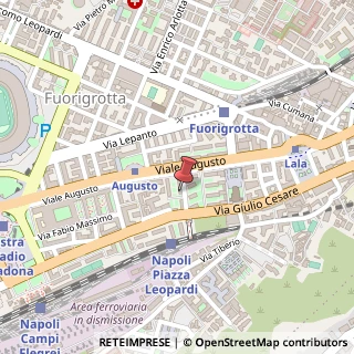 Mappa Via Attilio Regolo, 1, 80125 Napoli, Napoli (Campania)