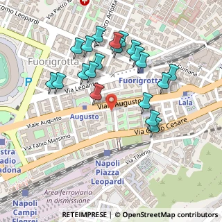 Mappa Via Attilio Regolo, 80125 Napoli NA, Italia (0.259)