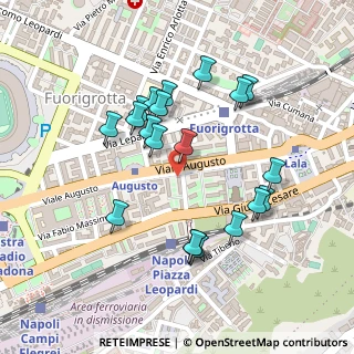 Mappa Viale di Augusto, 80125 Napoli NA, Italia (0.238)