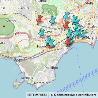 Mappa Viale di Augusto, 80125 Napoli NA, Italia (2.136)