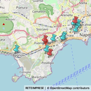 Mappa Viale di Augusto, 80125 Napoli NA, Italia (2.12091)