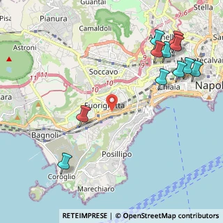 Mappa Viale di Augusto, 80125 Napoli NA, Italia (2.93091)