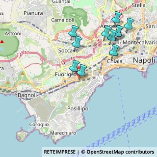 Mappa Via Marc'Antonio, 80125 Napoli NA, Italia (2.33091)