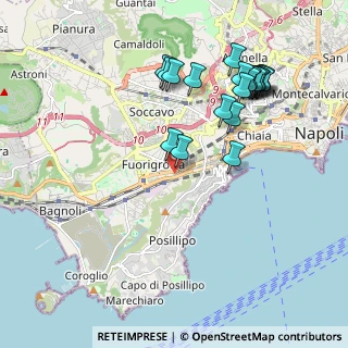 Mappa Via Marc'Antonio, 80125 Napoli NA, Italia (2.2415)