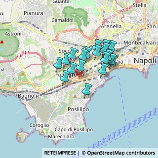 Mappa Via Marc'Antonio, 80125 Napoli NA, Italia (1.3945)