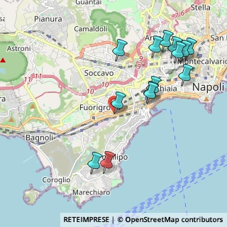Mappa Via Marc'Antonio, 80125 Napoli NA, Italia (2.43857)